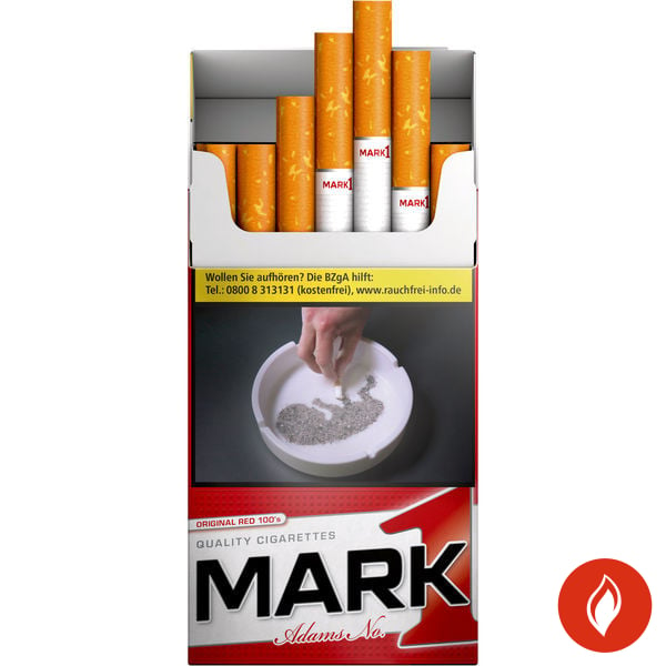 Mark Adams Zigaretten No. 1 New Red 100er Einzelpackung