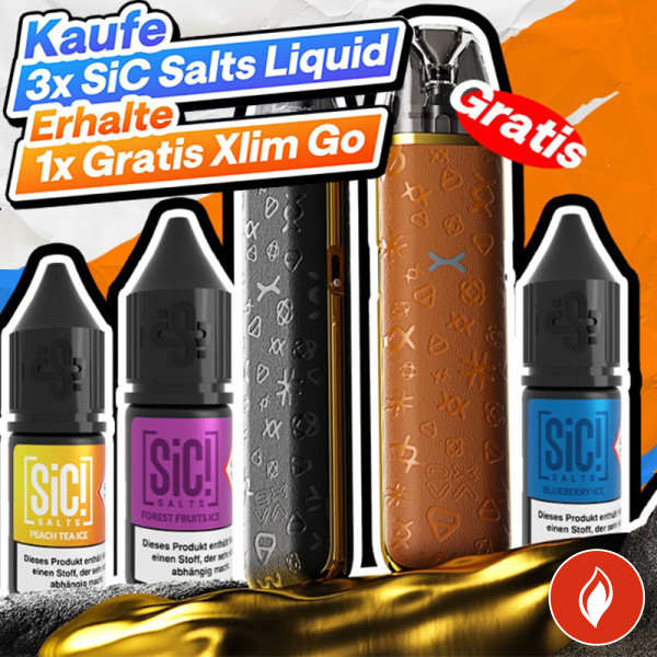 OXVA Xlim Go 1+3 SiC! Salts Liquid Aktion