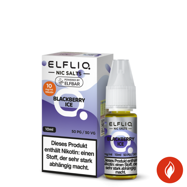 Elfbar Elfliq Blackberry Ice 10mg Nikotinsalz