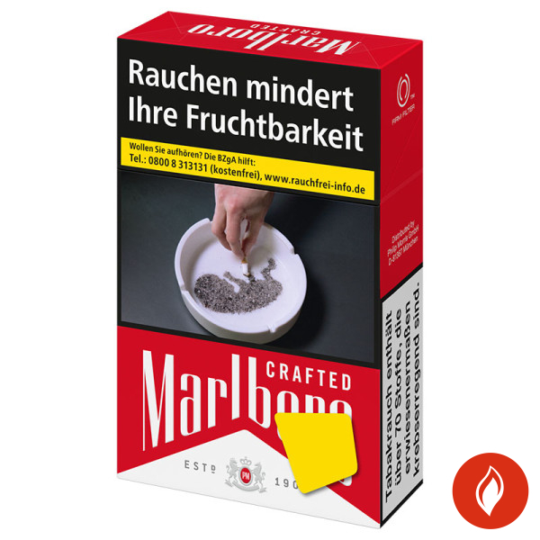 Marlboro Crafted Red OP Zigaretten Schachtel