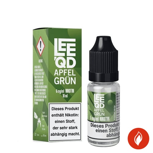 Leeqd Apfel Grün 6 mg E-Liquid