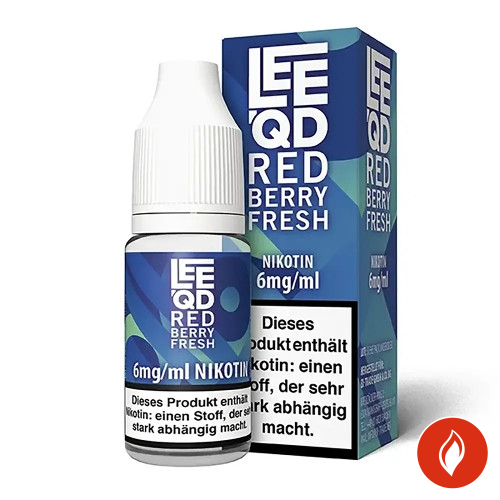 E-Liquid Leeqd Fresh Red Berry 6mg 50 Pg 50 Vg