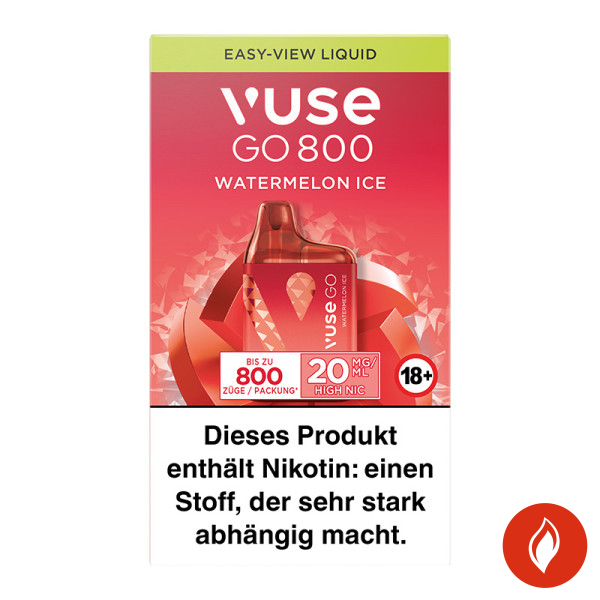 Vuse Go 800 Watermelon Ice 20mg Einweg E-Zigarette