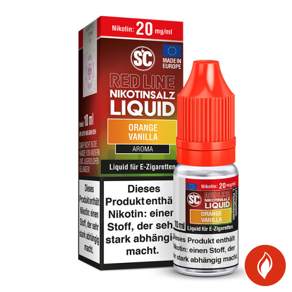 SC Red Line Orange Vanilla Nikotinsalz Liquid 20mg