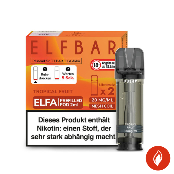 Elfbar Elfa Pods Tropical Fruit - 20mg Nikotin