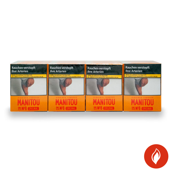 Manitou No.8 Gold Big Pack Zigaretten Stange