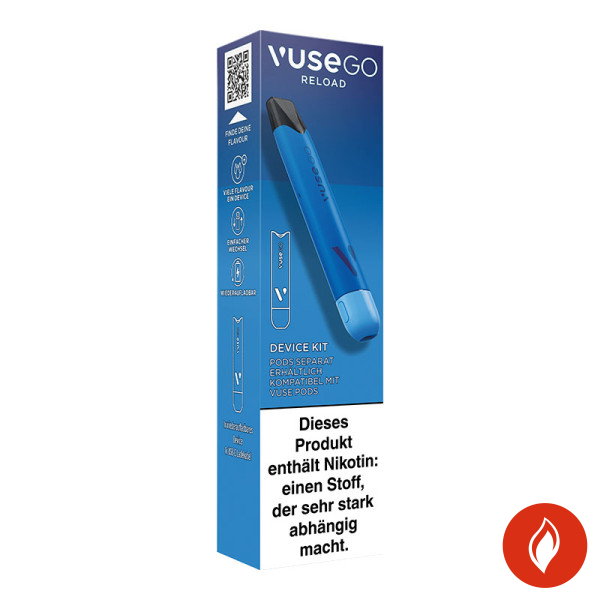 Vuse Go Reload Pen Blue E-Zigarette Packung