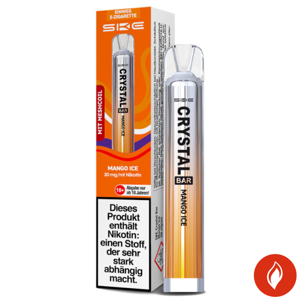 SKE Crystal Bar Mango Ice 20mg Einweg E-Zigarette
