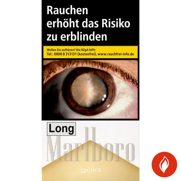 Marlboro Gold Long Original Pack Zigaretten Schachtel