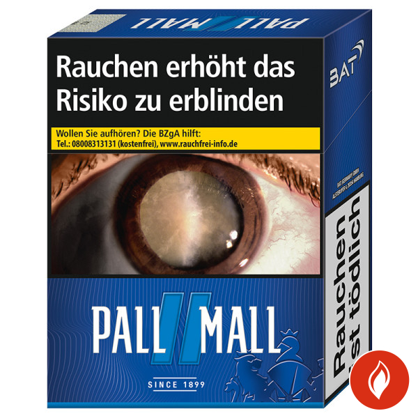 Pall Mall Blue Giga Zigaretten Schachtel