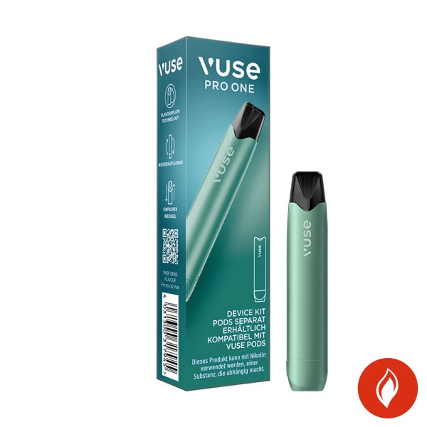 Vuse Pro One Device Pen Aqua E-Zigarette Verpackung + Device