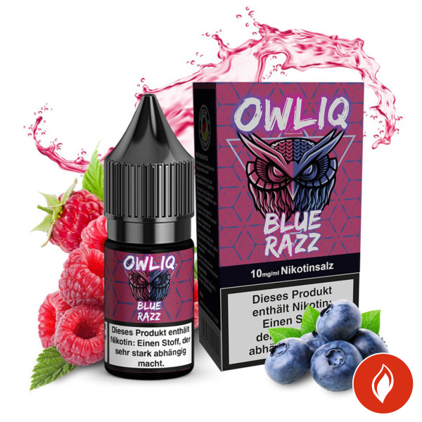 OWLIQ Liquid Blue Razz 10mg