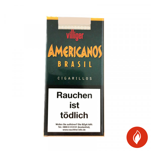 Villiger Americanos Cigarillo 10er Schachtel