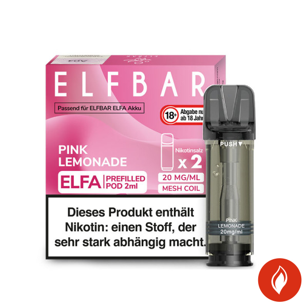 Elfbar Elfa Pods Pink Lemonade - 20mg Nikotin