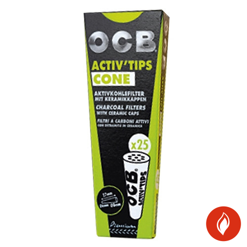 OCB Activ Tips Cone 25er Packung