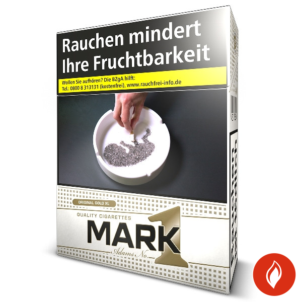Mark Adams No. 1 Gold Big Pack Zigaretten