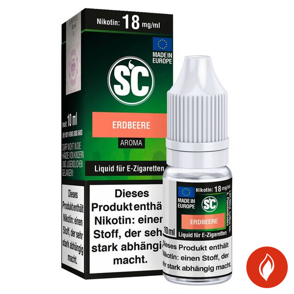 SC Erdbeere 18mg Nikotinsalz Liquid
