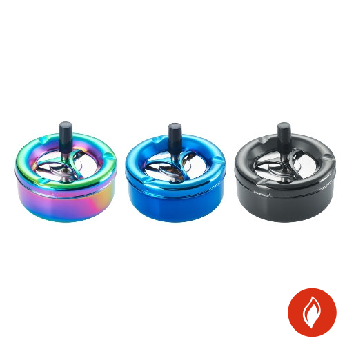 Champ Schleuderascher Metall Rainbow sortiert