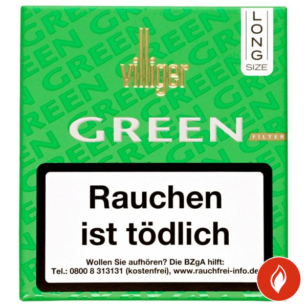 Villiger Green Long Filter Zigarillos Gebinde