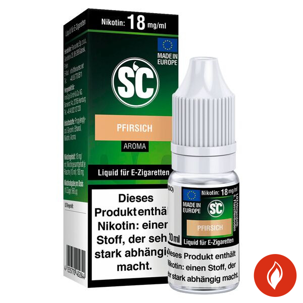 SC Pfirsich 18mg Nikotinsalz Liquid