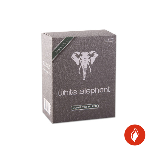 Pfeifenfilter Elephant Superflow Meerschaum/Kohle 9mm 150er