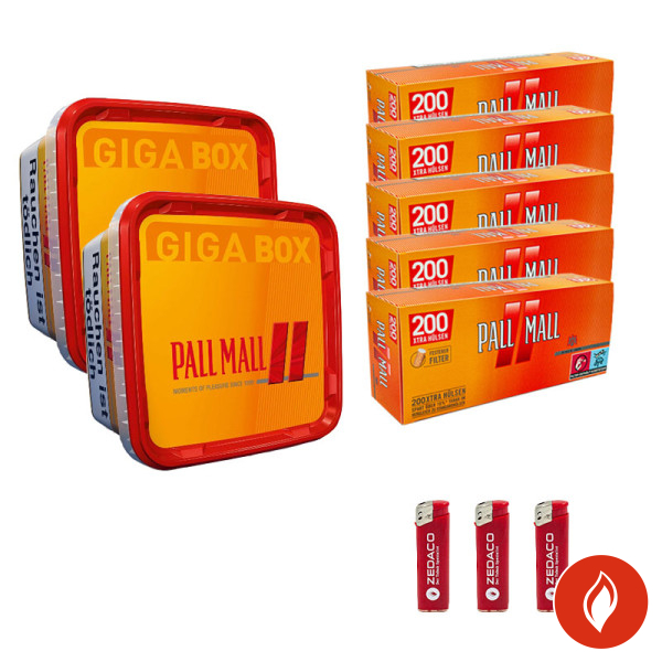 Pall Mall Volumentabak Allround Giga Eimer Aktion Large Pall Mall Allround