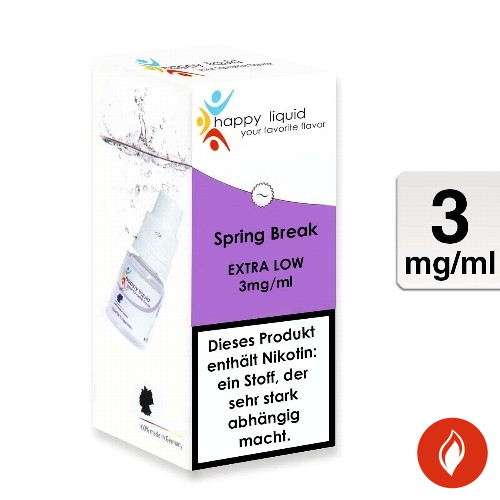 E-Liquid Happy Liquids Spring Break 3 mg