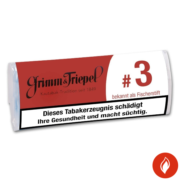 Grimm & Triepel No 3 Fischerstift Kautabak Pouch