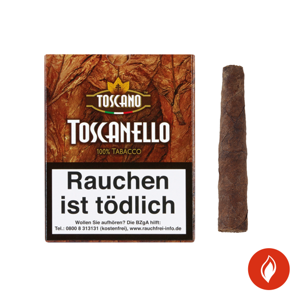 Toscano Toscanello Zigarillos 5er Schachtel