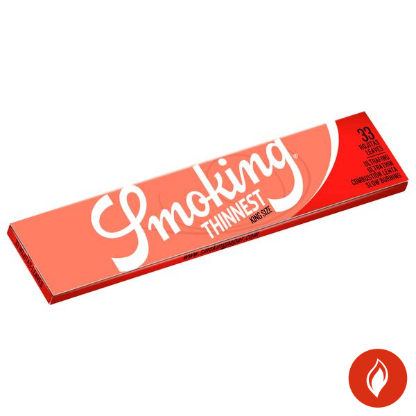 Smoking King Size Thinnest Zigarettenpapier Booklet