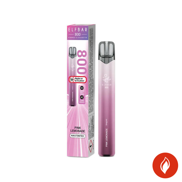 Elfbar 800 Pink Lemonade 0mg Einweg E-Zigarette