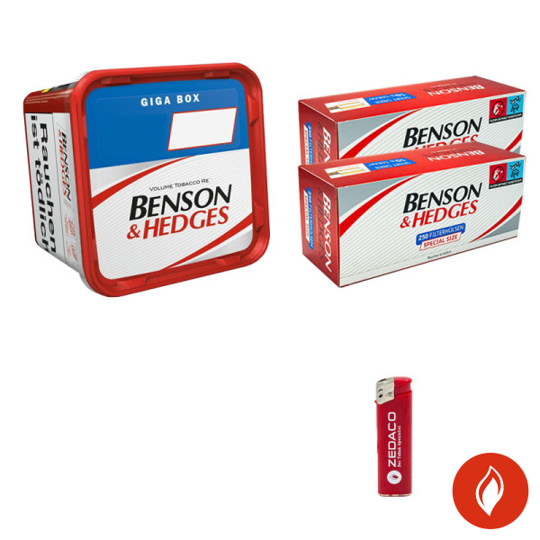 Benson & Hedges Volumentabak Eimer Aktion