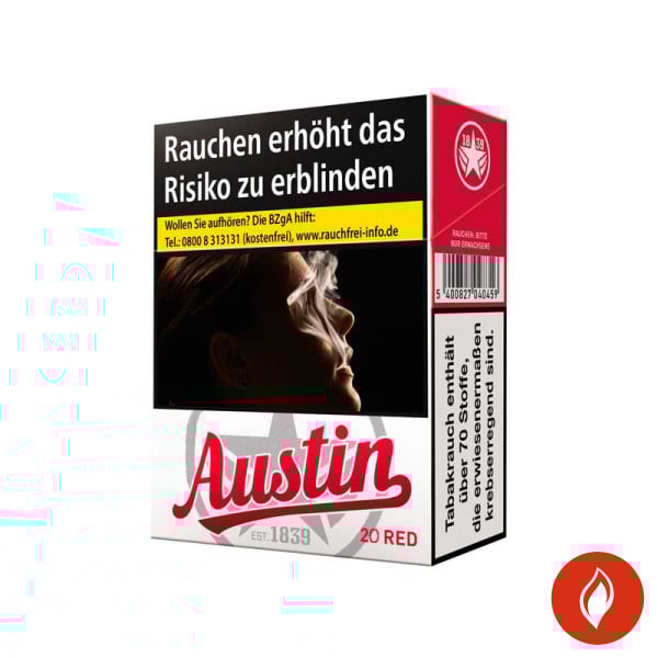 Austin Red Original Pack Zigaretten Stange