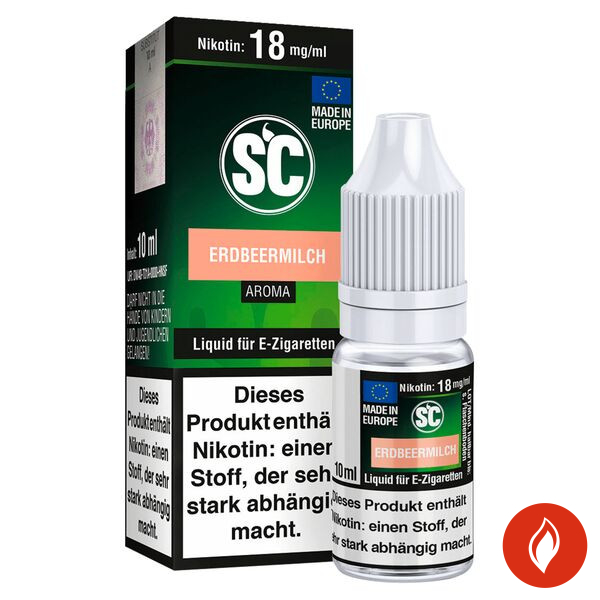 SC Erdbeermilch 18mg Nikotinsalz Liquid