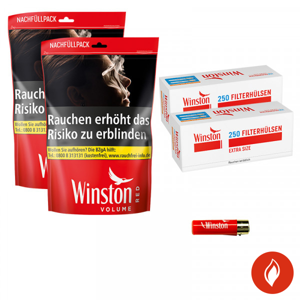 Winston Aktion Tüte Large Extra Red