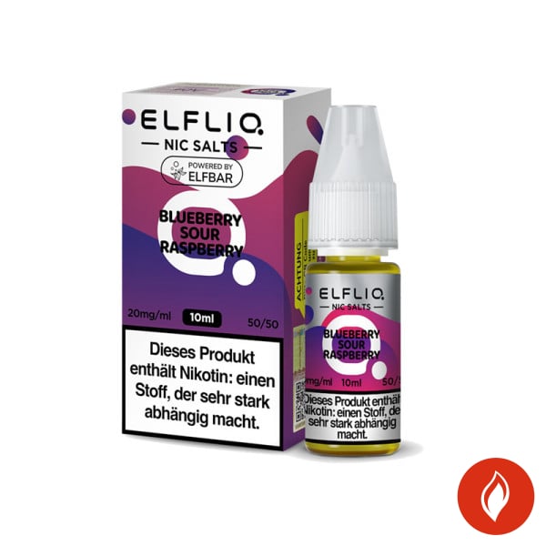 Elfbar Elfliq Blueberry Sour Raspberry 20mg Nikotinsalz