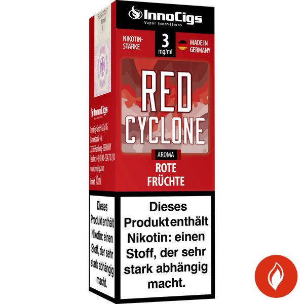 E-Liquid Innocigs Red Cyclone Rote Früchte Aroma 3 mg