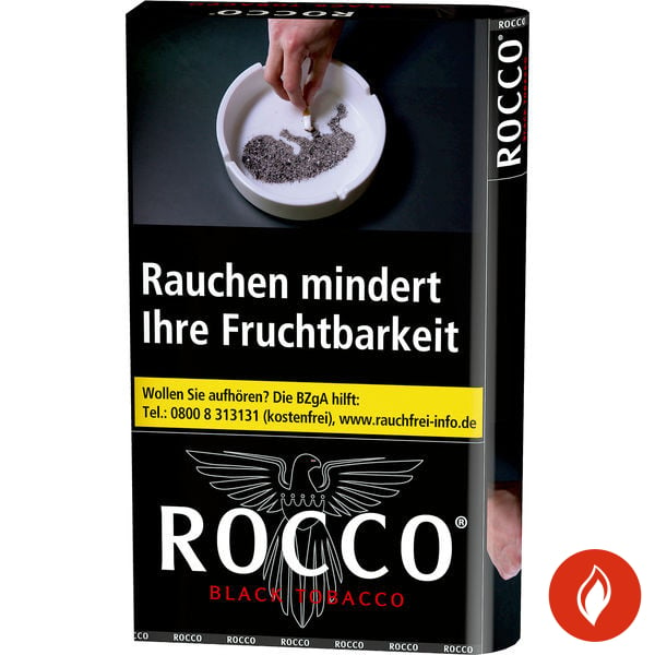Rocco Black Drehtabak Pouch