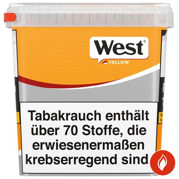 West Yellow Volumentabak Giant Eimer