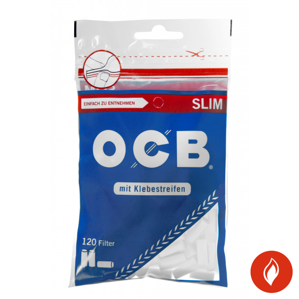 OCB Drehfilter Filter Slim 6mm 120 Stück Beutel