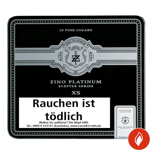 Zino Platinum Scepter Series XS Shortfiller Zigarren 10er Schachtel