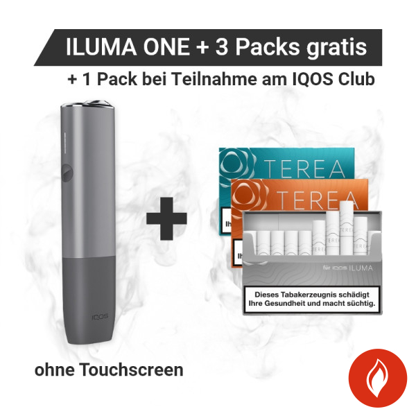 IQOS Iluma One Pebble Grey + gratis TEREA Sticks bei Registrierung