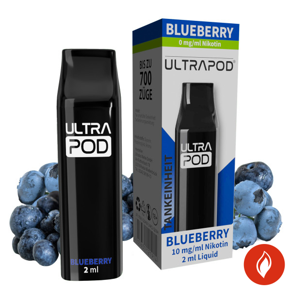 Ultrabio Ultrapod Blueberry 0mg Liquidpod