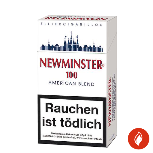 Newminster Zigarillos 100 Naturdeckblatt Stange