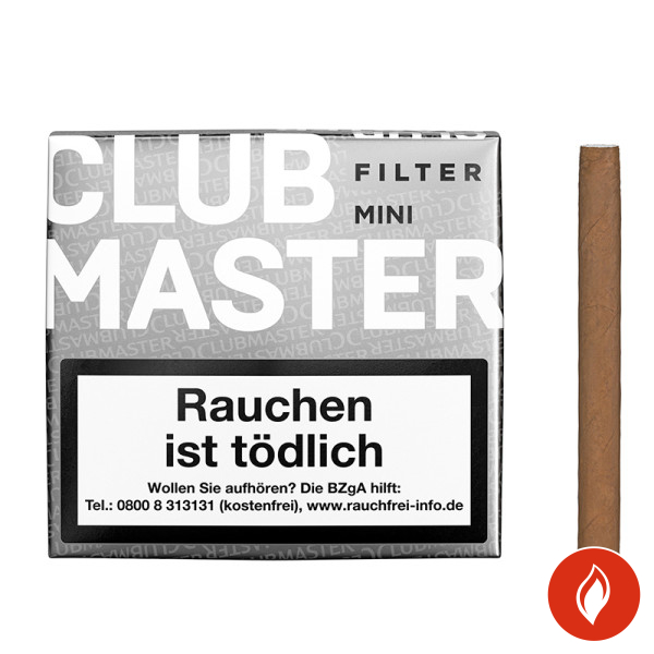 Clubmaster Mini Filter White Zigarillos Gebinde