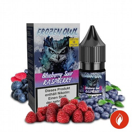 Frozen Owl Blueberry Sour Raspberry 10 mg Nikotinsalz Liquid