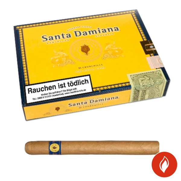 Santa Damiana Churchill Zigarren 25er Kiste