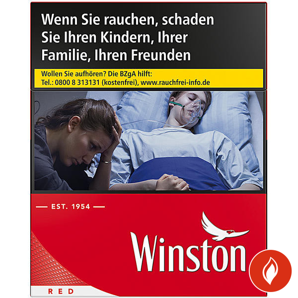 Winston Red L Zigaretten Einzelpackung