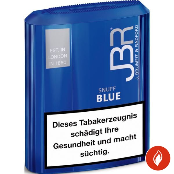 JBR Blue Snuff Schnupftabak Dose