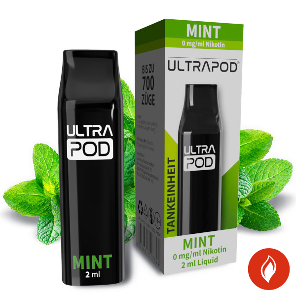 Ultrabio Ultrapod Mint 0mg Liquidpod